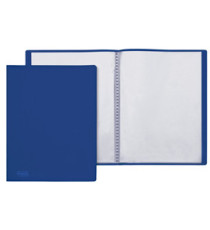 Portalistini Sviluppo - liscio - PP - 22 x 30 cm - 50 buste - blu - Favorit