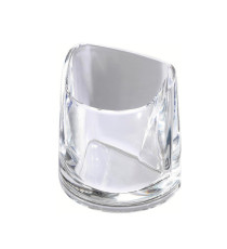 Portapenne Nimbus - 10 x 11 x 6,8 cm - cristallo trasparente - Rexel