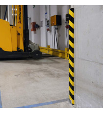 Profilo paracolpi S18 - per superfici - giallo/nero - Durable