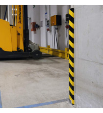 Profilo paracolpi S18 - per superfici - giallo/nero - Durable