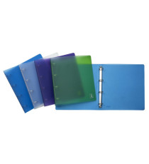 Raccoglitore 2ndLife - 22 x 30 cm - 4 anelli tondi 30 mm - dorso 4 cm - mix 4 colori - Favorit