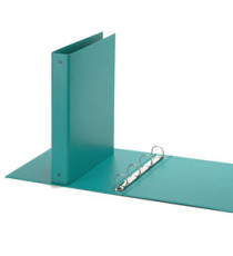 Raccoglitore Europa - 22 x 30 cm - 4 anelli tondi 30 mm - dorso 4 cm - verde acqua - Favorit