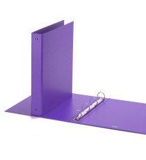 Raccoglitore Europa - 22 x 30 cm - 4 anelli tondi 30 mm - dorso 4 cm - viola - Favorit