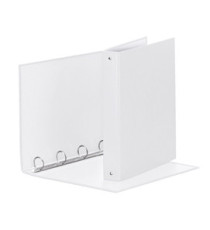 Raccoglitore Meeting - 22 x 30 cm - 4 anelli tondi 30 mm - dorso 4 cm - PP - bianco - Esselte