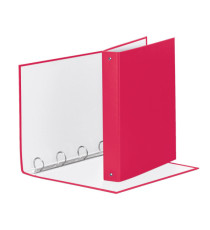 Raccoglitore Meeting - 22 x 30 cm - 4 anelli tondi 30 mm - dorso 4 cm - PP - fucsia - Esselte