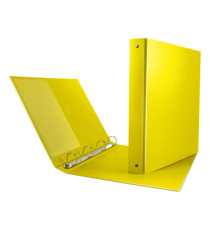 Raccoglitore Nettuno - 22 x 30 cm - 4 anelli a R 30 mm - dorso 3,5 cm - giallo - Sei Rota