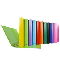 Raccoglitore Nettuno - 22 x 30 cm - 4 anelli a R 30 mm - dorso 3,5 cm - giallo - Sei Rota