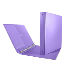 Raccoglitore Nettuno - 22 x 30 cm - 4 anelli a R 30 mm - dorso 3,5 cm - lilla - Sei Rota