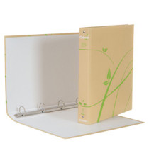 Raccoglitore Oxford Green - 22 x 30 cm - 4 anelli tondi 30 mm - dorso 4 cm - carta riciclata - avana - Esselte