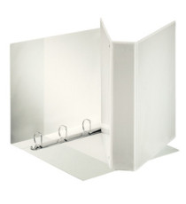 Raccoglitore personalizzabile Display - 22 x 30 cm - 4 anelli a D 50 mm - dorso 7,1 cm - bianco - Esselte