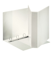 Raccoglitore personalizzabile Display - 22 x 30 cm - 4 anelli a D 50 mm - dorso 7,1 cm - bianco - Esselte