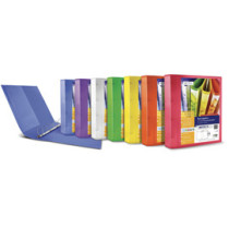 Raccoglitore personalizzabile Myto Ti - 22 x 30 cm - 4 anelli a D 17 mm - dorso 2,5 cm - colori assortiti - Sei Rota