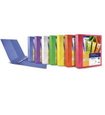 Raccoglitore personalizzabile Myto Ti - 22 x 30 cm - 4 anelli a D 30 mm - dorso 4 cm - colori assortiti - Sei Rota