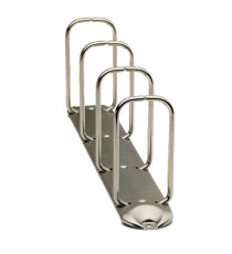 Raccoglitore Stelvio - 22 x 30 cm - 4 anelli a Q 65 mm - dorso 9 cm - blu - Sei Rota