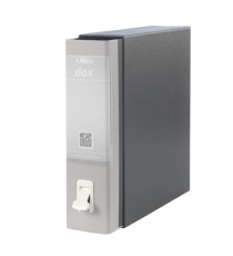Registratore Dox 1 - dorso 8 cm - commerciale 23 x 29,7 cm - grigio chiaro - Esselte Dox