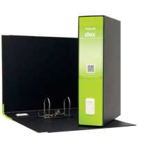 Registratore Dox 2 - dorso 8 cm - protocollo 23 x 34 cm - greenery - Esselte Dox