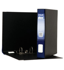 Registratore Dox 4 - dorso 5 cm - commerciale 23 x 29,7 cm - blu - Esselte Dox