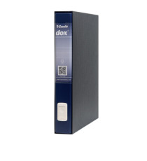 Registratore Dox 5 - dorso 5 cm - protocollo 23 x 34 cm - blu - Esselte Dox