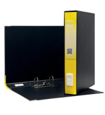 Registratore Dox 5 - dorso 5 cm - protocollo 23 x 34 cm - giallo - Esselte Dox