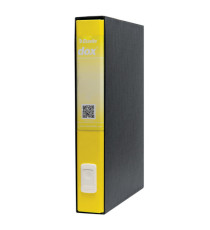 Registratore Dox 5 - dorso 5 cm - protocollo 23 x 34 cm - giallo - Esselte Dox