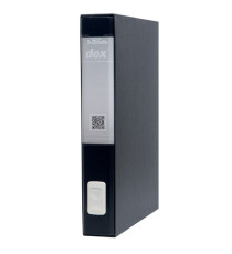 Registratore Dox 5 - dorso 5 cm - protocollo 23 x 34 cm - nero - Esselte Dox