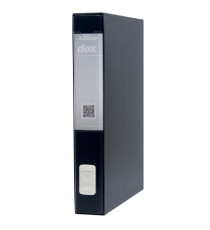 Registratore Dox 5 - dorso 5 cm - protocollo 23 x 34 cm - nero - Esselte Dox