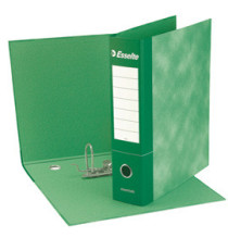 Registratore Essentials G73 - dorso 8 cm - commerciale 23 x 30 cm - verde - Esselte