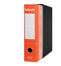 Registratore Essentials G75 - dorso 8 cm - protocollo 23 x 33 cm - arancione - Esselte