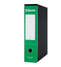 Registratore Essentials G75 - dorso 8 cm - protocollo 23 x 33 cm - verde - Esselte