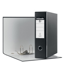 Registratore Eurofile G53 - dorso 8 cm - commerciale 23 x 30 cm - nero - Esselte