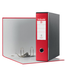 Registratore Eurofile G53 - dorso 8 cm - commerciale 23 x 30 cm - rosso vivida - Esselte