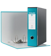 Registratore Eurofile G53 - dorso 8 cm - commerciale 23 x 30 cm - turchese - Esselte