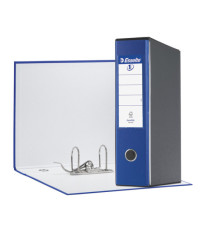 Registratore Eurofile G55 - dorso 8 cm - protocollo 23 x 33 cm - blu - Esselte