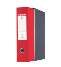 Registratore Eurofile G55 - dorso 8 cm - protocollo 23 x 33 cm - rosso vivida - Esselte