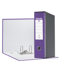 Registratore Eurofile G55 - dorso 8 cm - protocollo 23 x 33 cm - viola - Esselte