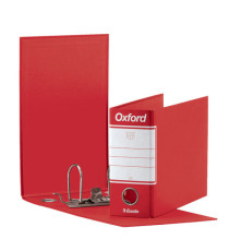 Registratore Oxford G81 - dorso 8 cm - memorandum 23 x 18 cm - rosso - Esselte