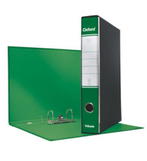 Registratore Oxford G82 - dorso 5 cm - commerciale 23 x 30 cm - verde - Esselte