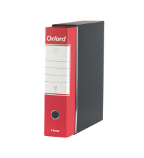 Registratore Oxford G83 - dorso 8 cm - commerciale 23 x 30 cm - rosso - Esselte
