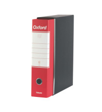 Registratore Oxford G83 - dorso 8 cm - commerciale 23 x 30 cm - rosso - Esselte