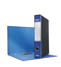 Registratore Oxford G84 - dorso 5 cm - protocollo 23 x 33 cm - blu - Esselte