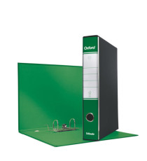 Registratore Oxford G84 - dorso 5 cm - protocollo 23 x 33 cm - verde - Esselte