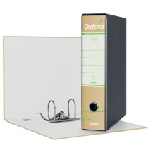 Registratore Oxford Green G85 - dorso 8 cm - protocollo 23 x 33 cm - avana - Esselte