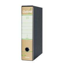 Registratore Oxford Green G85 - dorso 8 cm - protocollo 23 x 33 cm - avana - Esselte