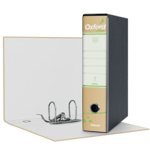 Registratore Oxford Green G85 - dorso 8 cm - protocollo 23 x 33 cm - avana - Esselte