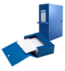 Scatola archivio Big 120- con maniglia - dorso 12 cm - 25 x 35 cm - blu - Sei Rota