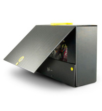 Scatola archivio Big Next - dorso 20 cm - 25 x 35 cm - nero/blu - Sei Rota