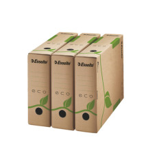 Scatola archivio EcoBox - dorso 8 cm - 32,7 x 23,3 cm - Esselte