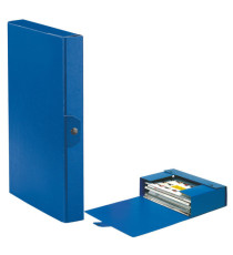Scatola progetto Eurobox - dorso 4 cm - 25 x 35 cm - blu - Esselte
