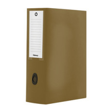 Scatola progetto Plus HOLOS - 25 x 35 cm - dorso 10 cm -marrone - Fellowes