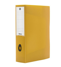 Scatola progetto Plus HOLOS - 25 x 35 cm - dorso 8 cm - giallo sabbia - Fellowes